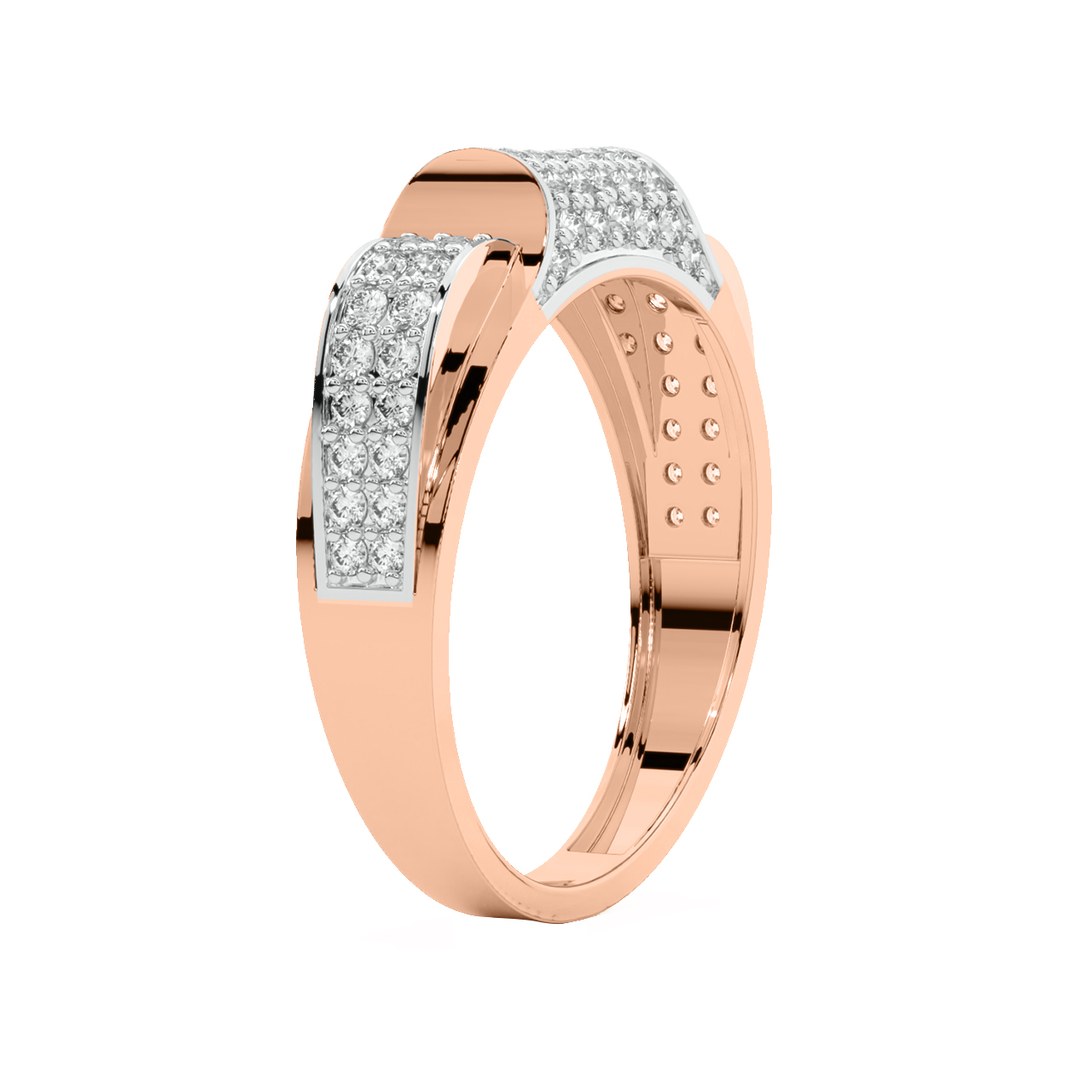 Linara Round Diamond Ring For Him